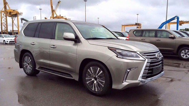 Lexus LX570 thế hệ mới lộ diện hoàn toàn
