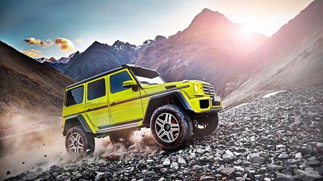 Mercedes-Benz G500 4×4² - Phiên bản thu nhỏ của G63 AMG 6 bánh