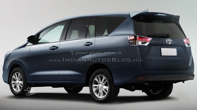 Toyota Innova 2016 sở hữu thiết kế giống Corolla Altis