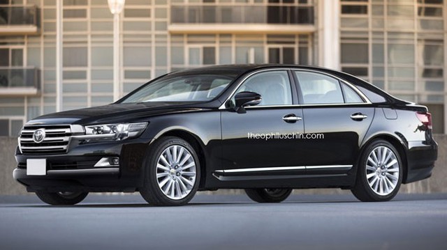 Khi Toyota Crown được thiết kế theo phong cách Land Cruiser