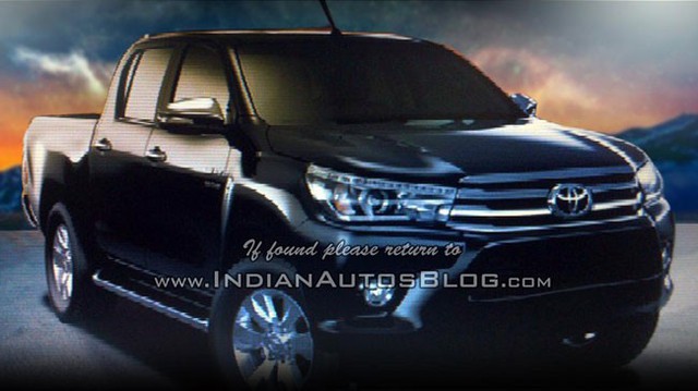 Toyota Hilux 2016 “hâm nóng” sự chờ đợi bằng hình ảnh mới