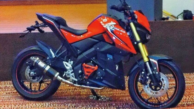 Xe naked biker Yamaha MT-15 lộ diện rõ ràng hơn