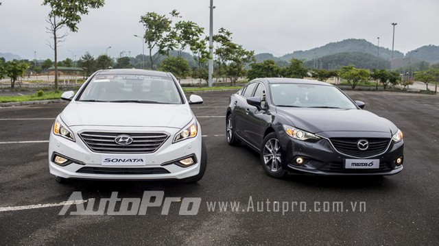 1 tỉ đồng nên chọn Mazda6 hay Hyundai Sonata 2015