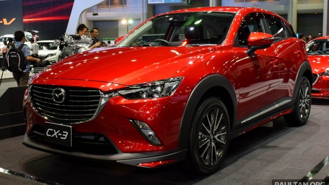 Xe “hot” Mazda CX-3 “bằng xương, bằng thịt” tại Thái Lan