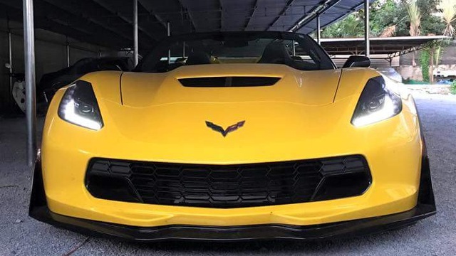 Chevrolet Corvette C7 Z06 Convertible đầu tiên cập bến Việt Nam