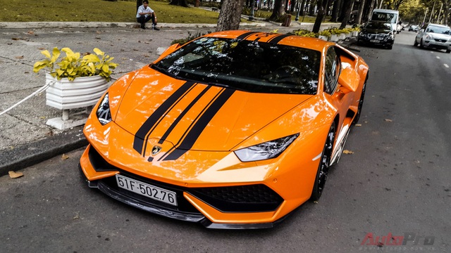 Siêu xe Lamborghini Huracan "độ" độc và đắt tái xuất tại Sài Gòn