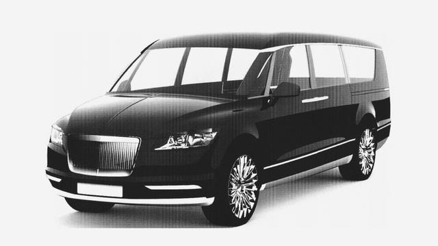 Minivan hạng sang của Tổng thống Nga lộ diện
