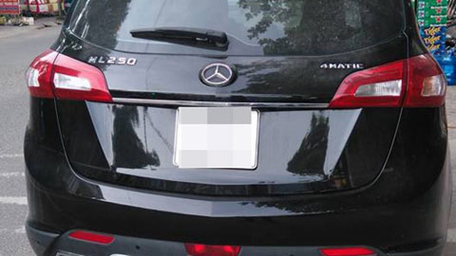 Xe Trung Quốc được biến thành Mercedes-Benz ML tại Vĩnh Phúc