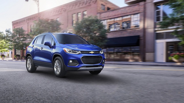 Chevrolet Trax 2017 ra mắt với thiết kế và trang bị nâng cấp