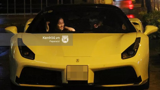 Cường "Đô-la" lái siêu xe Ferrari 488 GTB mới tậu đưa đón Hạ Vi