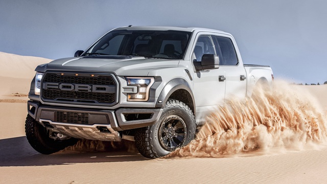 Ford F-150 Raptor SuperCrew 2017 trình làng, dùng hộp số 10 cấp
