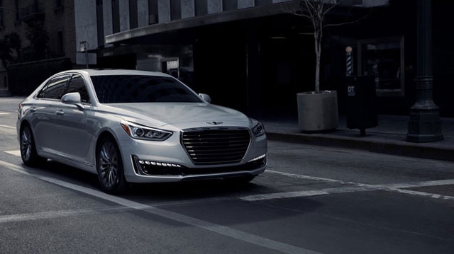 Xe công nghệ cao Genesis G90 ra mắt thị trường quốc tế