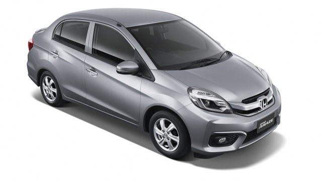 Honda Brio Amaze nâng cấp ra mắt tại Thái Lan, giá từ 324 triệu Đồng