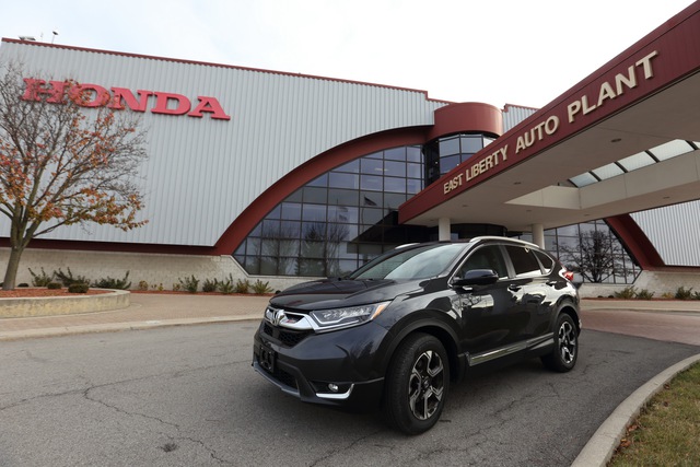 
CR-V thế hệ mới tại nhà máy của Honda
