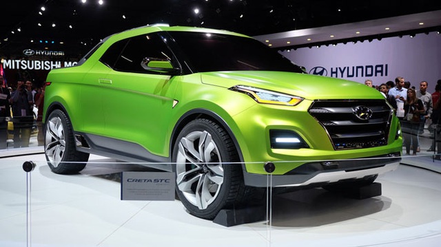 Hyundai Creta phiên bản bán tải bất ngờ được vén màn