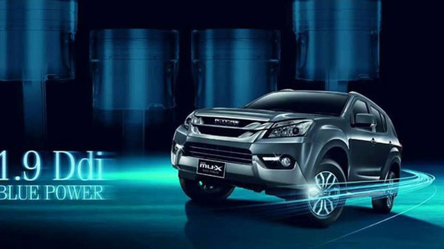Isuzu MU-X 2016 ra mắt, quyết đấu với Toyota Fortuner