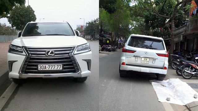 Lexus LX570 2016 biển “ngũ quý 7” xuất hiện tại Hà Nội
