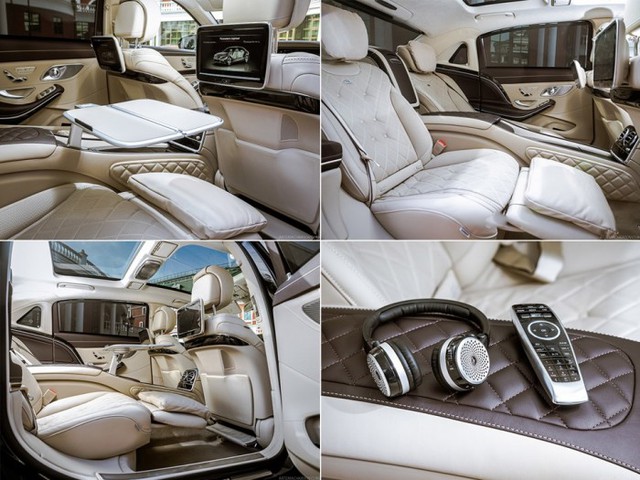 
Nội thất bên trong Mercedes-Maybach S400 4Matic
