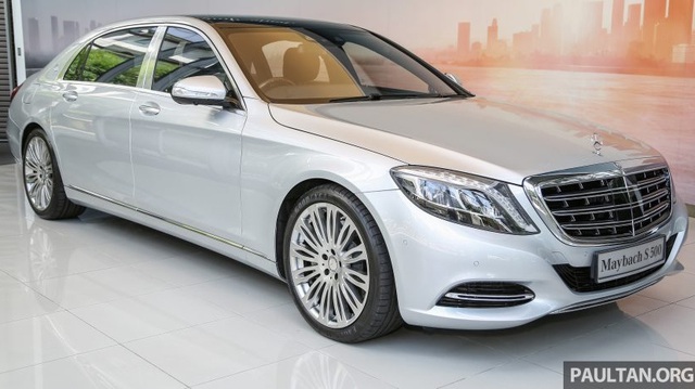 Chi tiết xe siêu sang Mercedes-Maybach S500 tại Đông Nam Á
