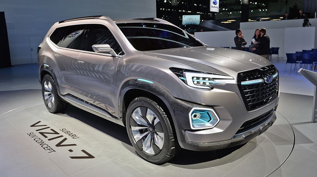 Subaru Viziv-7 - Xe SUV cỡ trung 7 chỗ mới, cạnh tranh Ford Everest