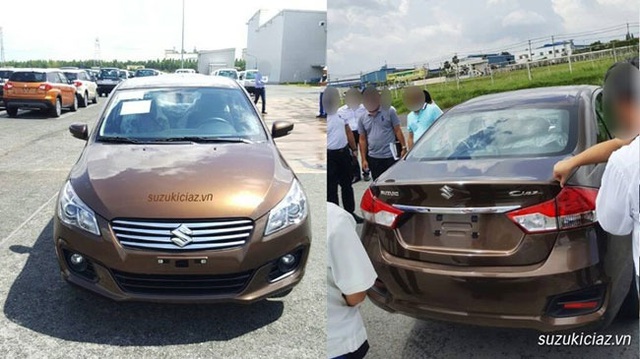 Suzuki Ciaz, đối thủ của Toyota Vios và Honda City, có giá 580 triệu Đồng tại Việt Nam
