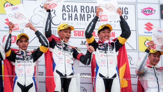 Bùi Duy Thông lên ngôi ở hạng mục Asia Dream Cup, giải ARRC 2016