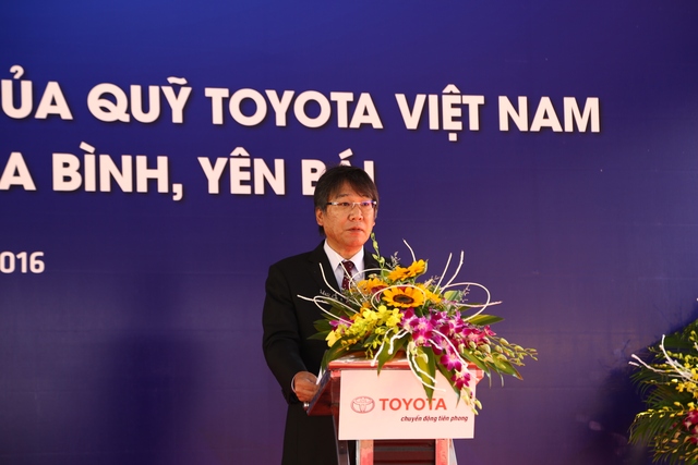 
Ông Yoshihisa Maruta – chủ tịch Quỹ Toyota Việt Nam, tổng giám đốc Công ty ô tô Toyota Việt Nam
