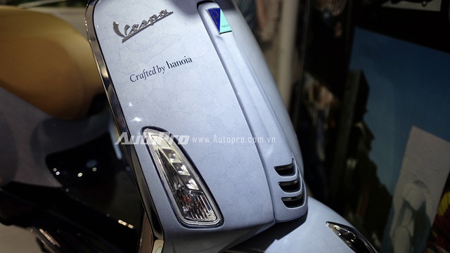 Vespa Primavera ABS cẩn trứng độc đáo tại Hà thành