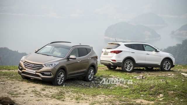 Đánh giá Hyundai Santa Fe 2016: Nâng cấp kịp thời