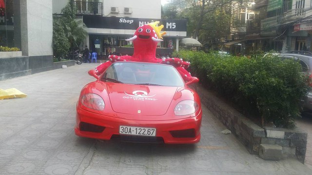 Xôn xao Ferrari 360 Spider làm xe bạch tuộc tại Hà thành - Ảnh 3.