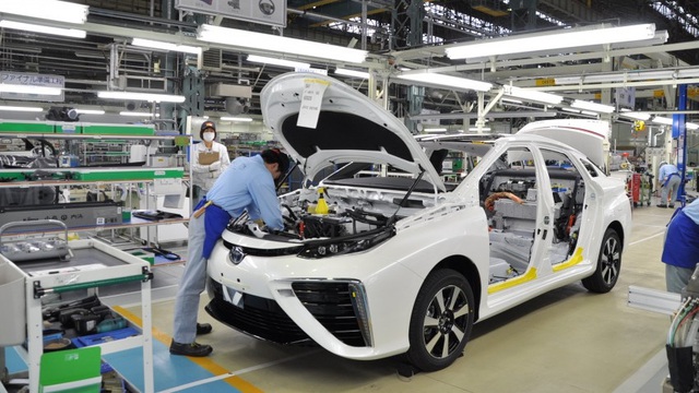 Toyota tạm thời dừng sản xuất ô tô vì thiếu thép