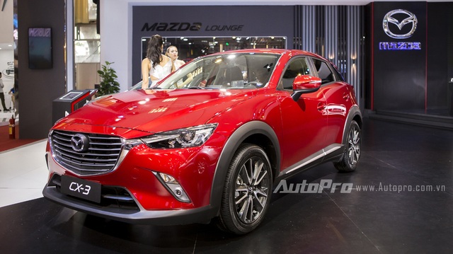 Cận cảnh Mazda CX-3 - Kẻ đe doạ ngôi vương của Ford Ecosport