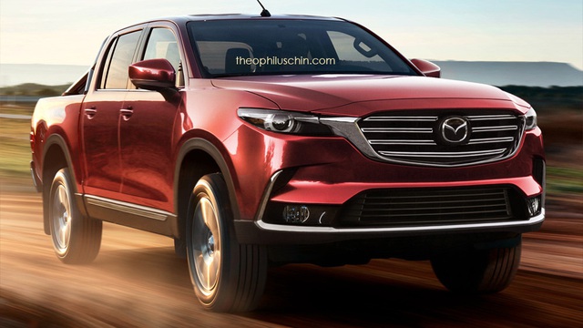 Đây có thể là xe bán tải Mazda BT-50 hoàn toàn mới