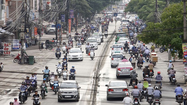 Hà Nội tính dừng lưu thông xe máy vào năm 2025
