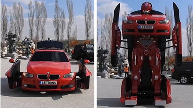 Cuối cùng cũng đã có ô tô biến hình thành Transformers ngoài đời thực
