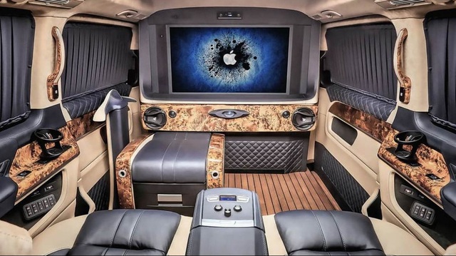 Bên trong nội thất cực xa xỉ như du thuyền của Sprinter và V-Class "độ"