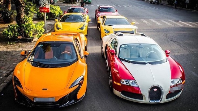 Những hình ảnh siêu xe này chứng minh các đại gia Việt cũng không thua kém gì Dubai