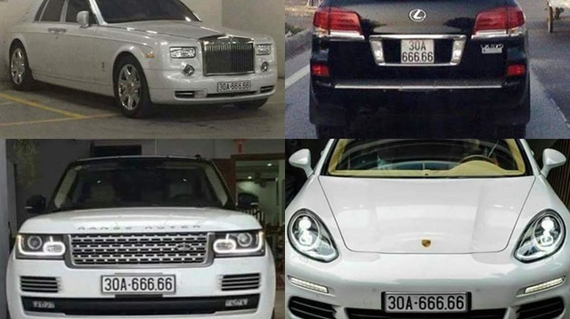 Choáng với 4 chiếc xe sang dùng chung biển "ngũ quý" 6