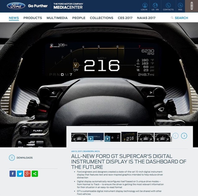 Tốc độ tối đa của siêu xe Ford GT 2017 có thể gây thất vọng - Ảnh 1.