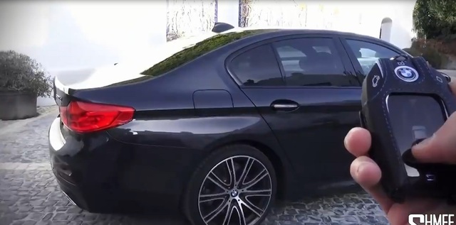 Cận cảnh tính năng đỗ xe từ xa của BMW 5-Series 2017 - Ảnh 5.