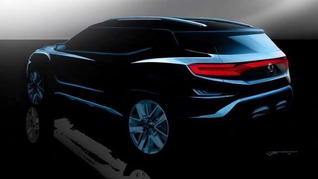 SsangYong hé lộ mẫu SUV cỡ trung mới với tên kỳ lạ - Ảnh 2.