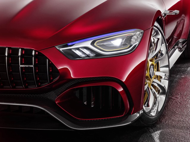 Mercedes-AMG GT Concept - Ô tô thể thao 4 chỗ, mạnh hơn cả siêu xe - Ảnh 4.