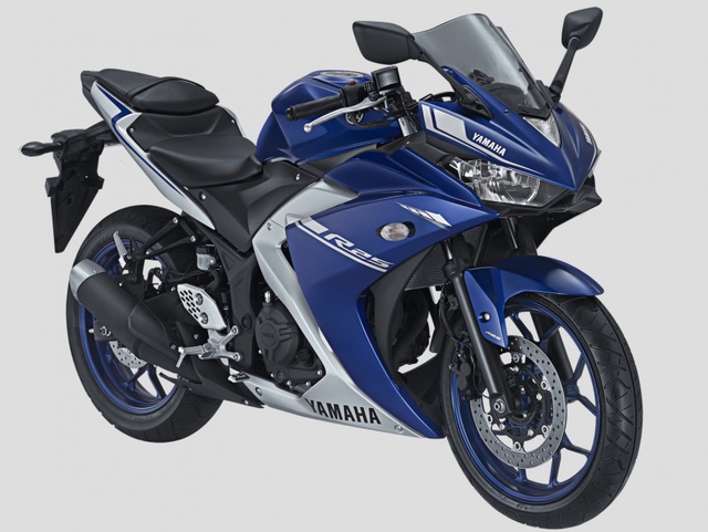 Mô tô thể thao Yamaha R25 2017 có 2 màu sơn mới, giá từ 106 triệu Đồng - Ảnh 2.