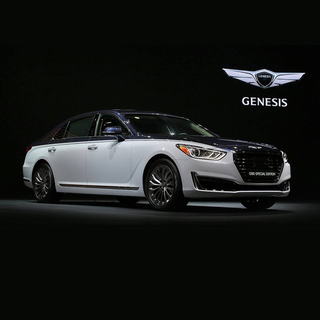 Phiên bản đặc biệt của sedan cao cấp Genesis G90 gợi liên tưởng đến xe Bentley - Ảnh 2.