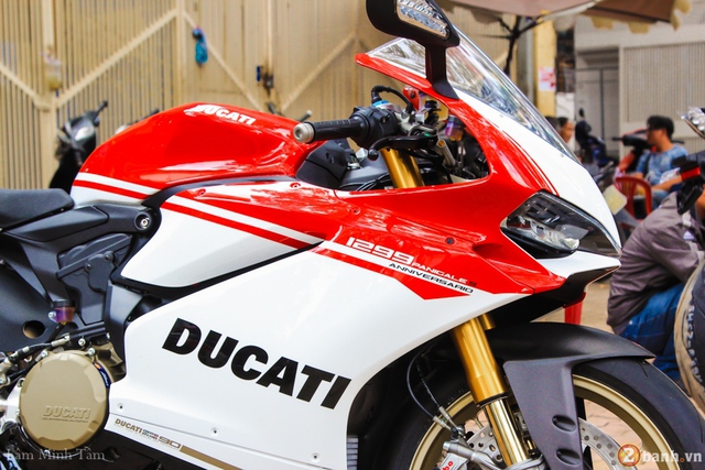 Cận cảnh siêu mô tô Ducati 1299 Panigale S Anniversario đầu tiên tại Việt Nam - Ảnh 4.