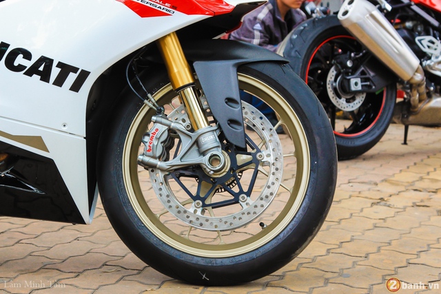 Cận cảnh siêu mô tô Ducati 1299 Panigale S Anniversario đầu tiên tại Việt Nam - Ảnh 9.