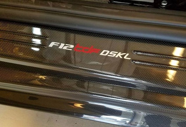 Cận cảnh siêu xe Ferrari F12tdf có một không hai của ông chủ hãng trang sức - Ảnh 3.