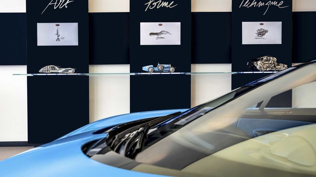 Bugatti khai trương showroom lớn nhất thế giới và trưng bày đúng 1 chiếc xe - Ảnh 6.