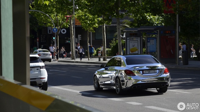Bắt gặp gương di động Mercedes-AMG C63 S Edition 1 trên đường phố - Ảnh 3.