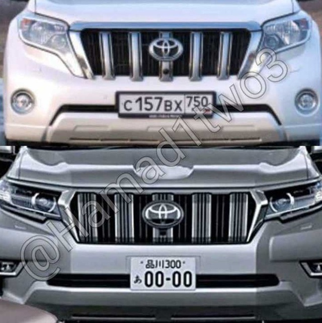 Hé lộ hình ảnh của Toyota Land Cruiser Prado 2018 - Ảnh 1.